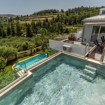 Eftychia - With 2 Private Pools!!! By Posarellivillas * Almirida